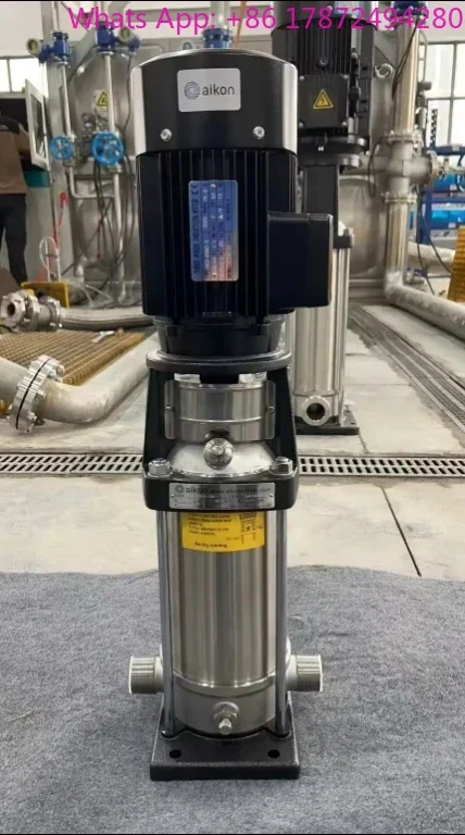 IP55 Motor  Commercial Stainless Steel Vertical Multistage Water Pump For  Systems Highrise Buildings