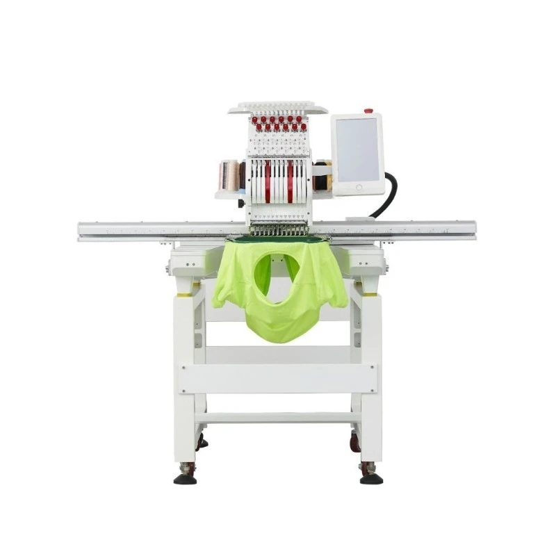 Single head 12-pin electronic control large area 50 * 120 industrial embroidery machine