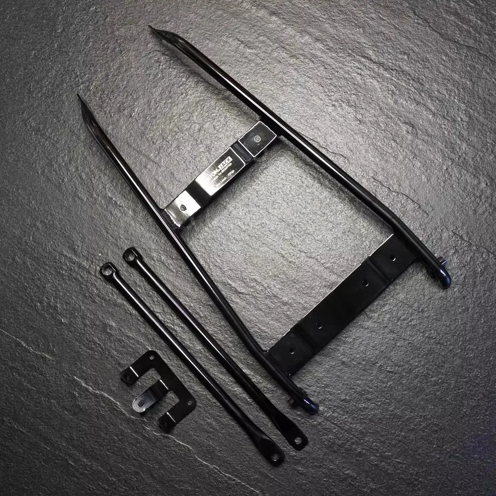 Unionjack titanium rack for brompton Pline Tline ultra-light rear rack max load 15KG