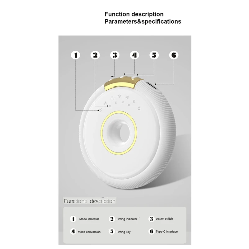 Sound Box Bone Conduction Wireless Bluetooth Speaker Stereo Bass Under Pillow White Noise Improve Sleep Use