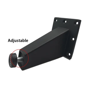 4 adet ayarlanabilir, metal mobilya ayağı, çekyat, tv dolabı, bacaklar, siyah, mobilya ayakları, toptan alüminyum masa, dolaplar, ayaklar 8 en çok satılan, kanepe ayakları №6