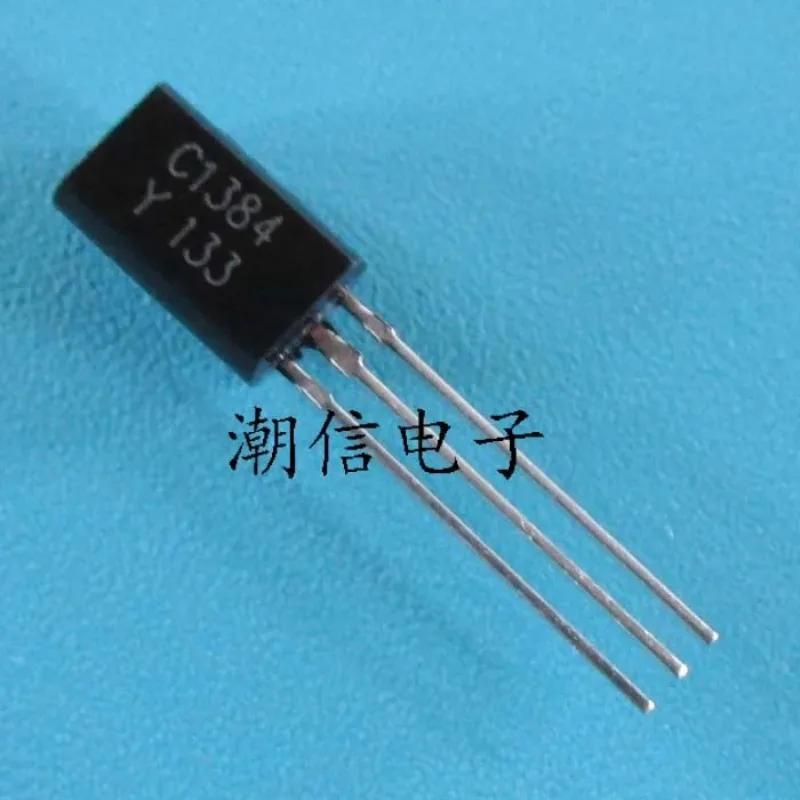 100PCS/LOT C1384 2SC1384 Low Power Tube 1A 60V TO-92L