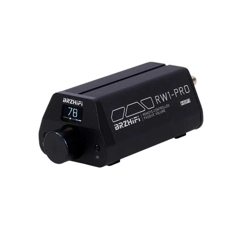 

Hifi high-precision passive preamp rw1-pro with remote volume control for active speakers