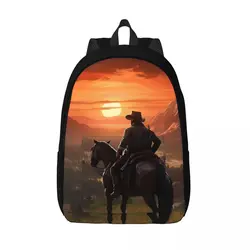 Red Dead Redemption 2 Storage Bag Arthur Morgan Couple Good Quality For School Gift Large Capacity Rucksack