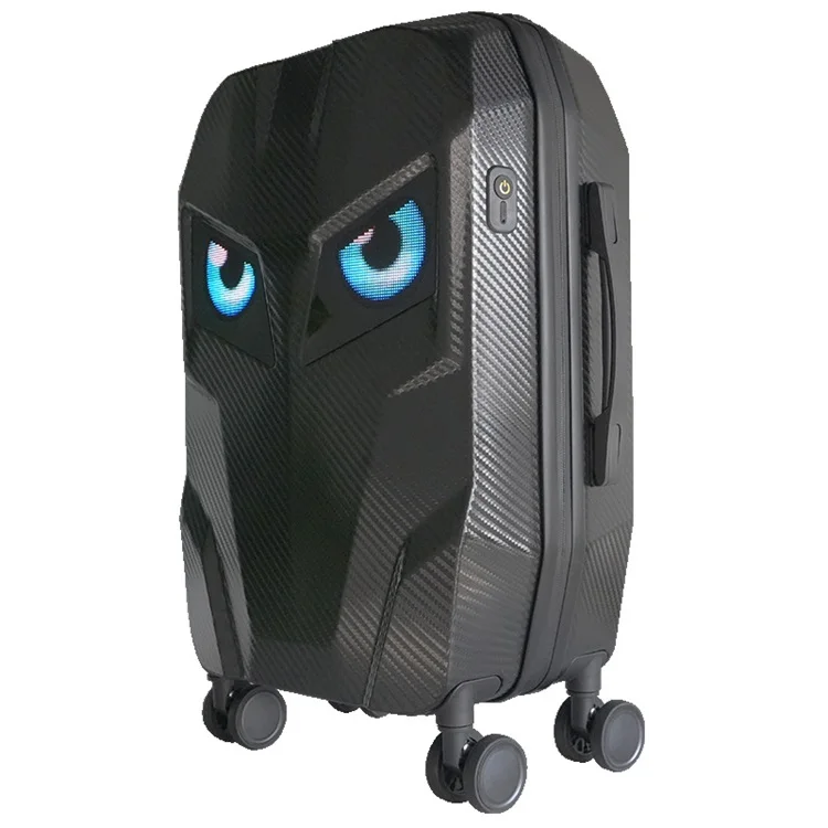 LED Trolley Case Smart Luggage Hard Shell Outdoor Waterproof Large Capacity Bag Laptop Travel Backpack
