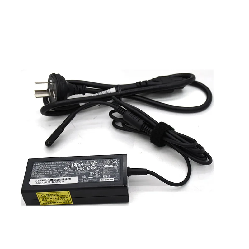 19V 2.37A 45W Adapter Charger 3.0 x 1.1mm For Acer Spin 3 series SP314-52