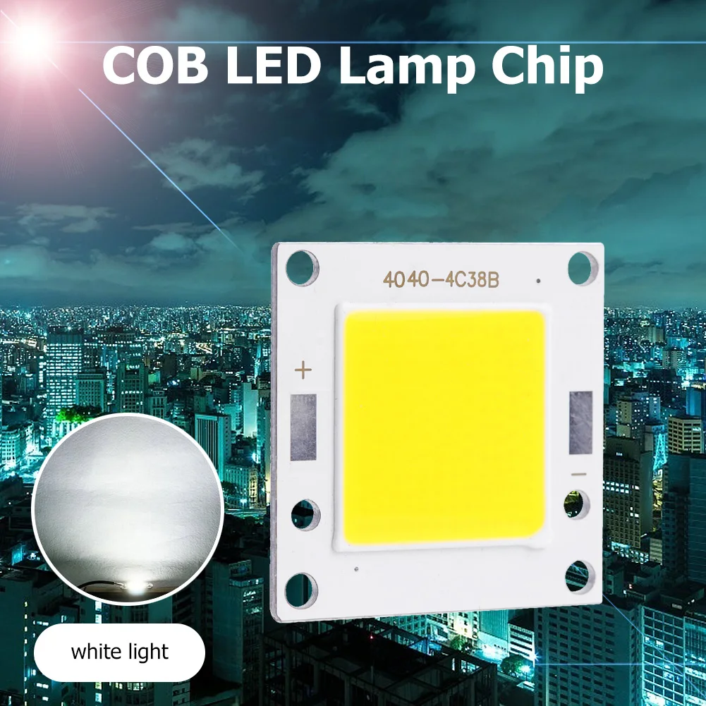 لمبة مصباح ل كشاف ضوء الفيضانات لتقوم بها بنفسك الإضاءة 30 واط COB LED مصباح إسقاط رقاقة مصدر الضوء للكشاف #6