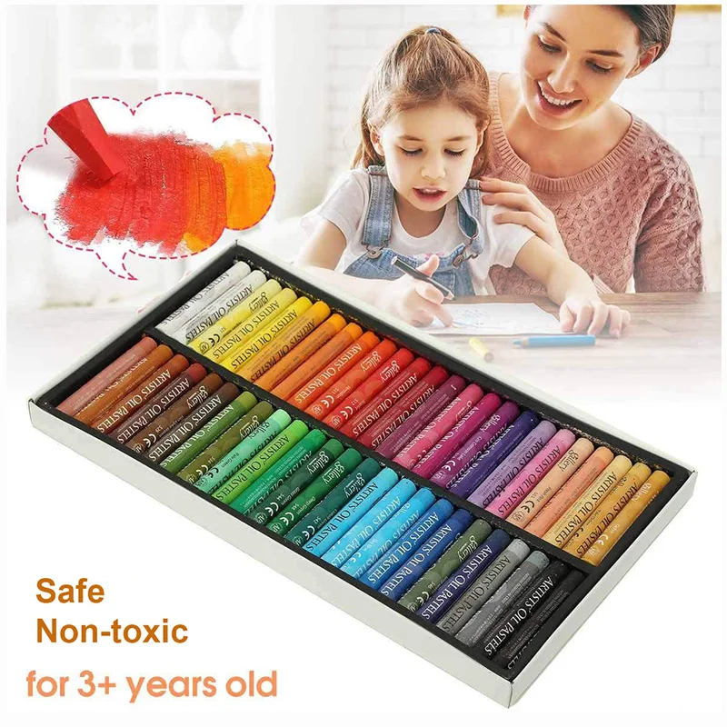 MUNGYO Gallery Oil Pastels 12/25/48 Colors Artist Soft Pastel Set Water-Soluble Non-toxic Professional Drawing Art Supplies 파스텔