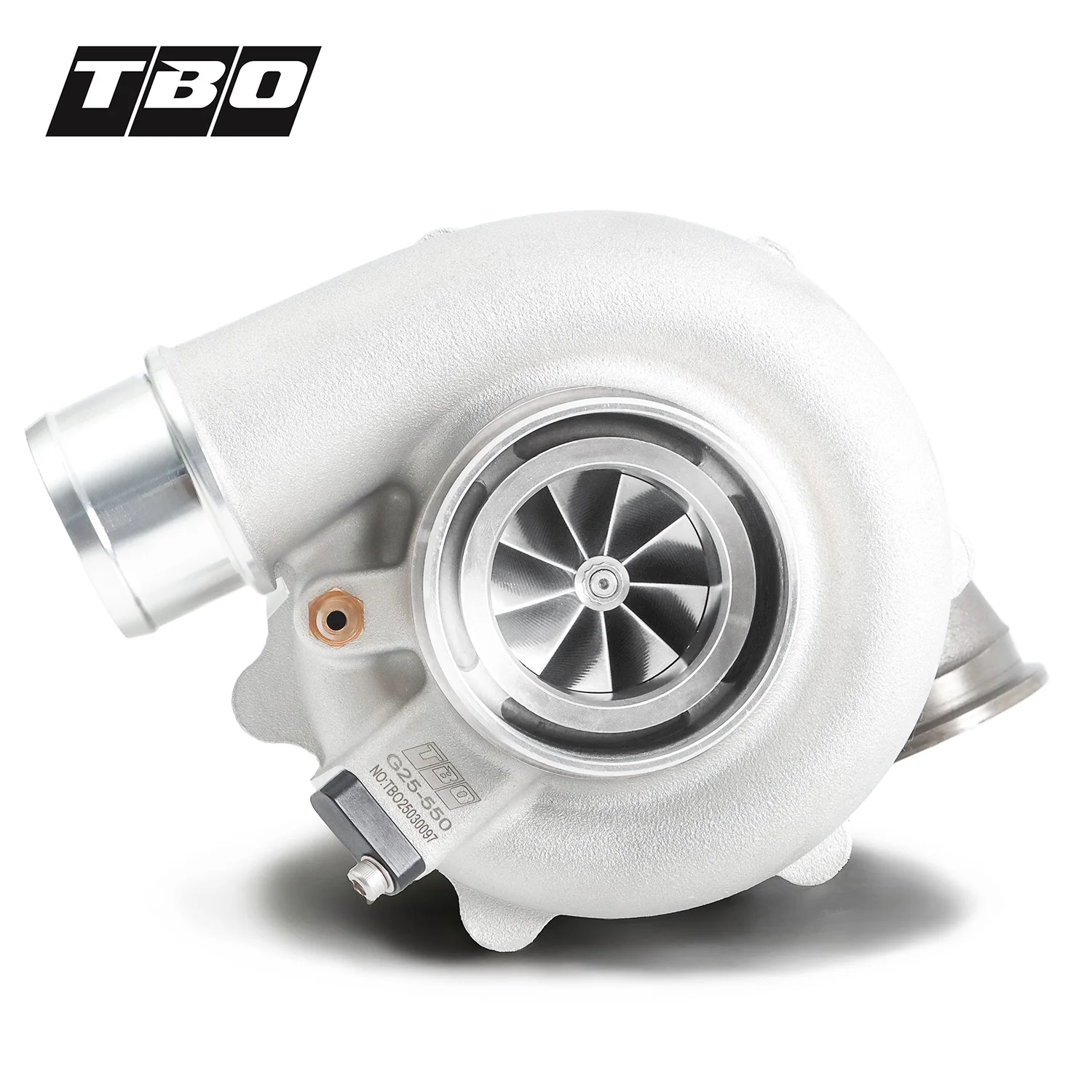 G25-550 Reverse Ball Bearing Turbocharger Actuator AR 0.72 Dual V-Band Billet Forged Compressor Wheel Universal Fit