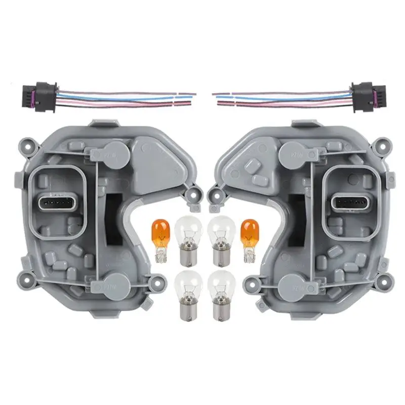 

M46K-1Pair Rear Tail Light Bracket Bulb&Plug 68270837AA 68270892AA For Jeep Renegade 2015-2023 Tail Lamp Circuit Board Base