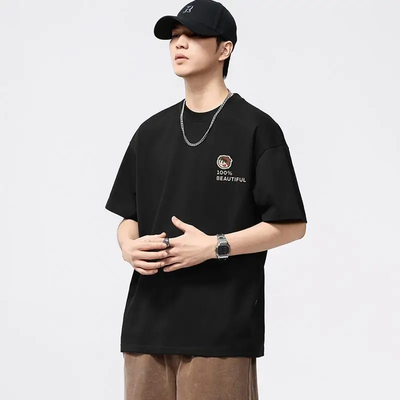 

Летняя мужская футболка с принтом T3827, удобная хлопковая футболка ort Sve, повседневная одежда, устойчивая к выцветанию, дышащая, для ежедневного использования