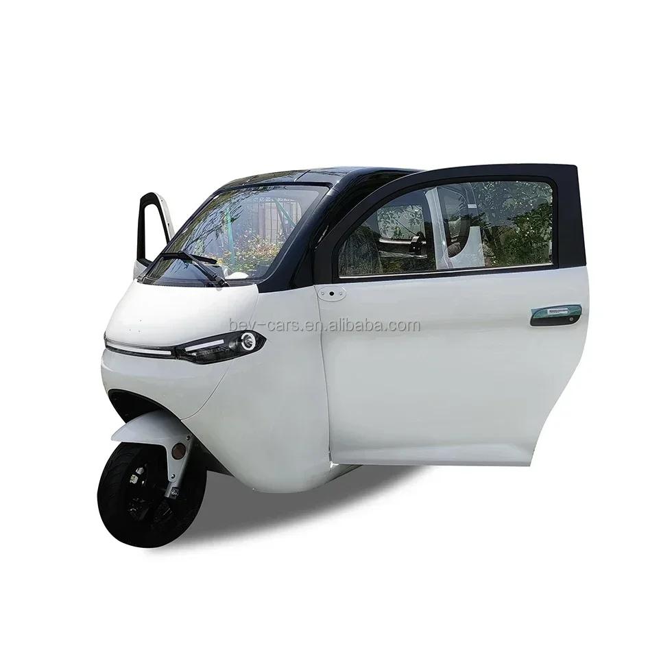 EEC L2e enclosed electric tricycle electric cabin scooter electric trike for adult