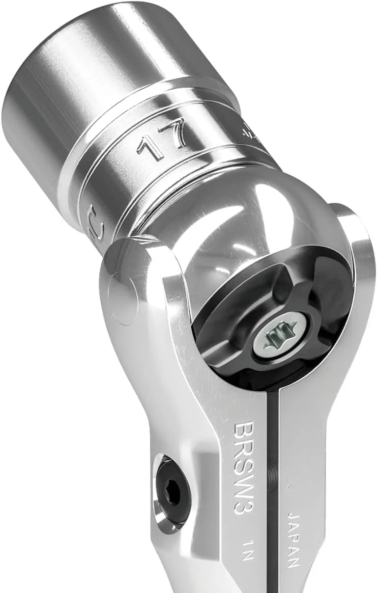 

ИНСТРУМЕНТ 9.5 кв. Поворотная ручка с трещоткой, BRSW3, серебристая