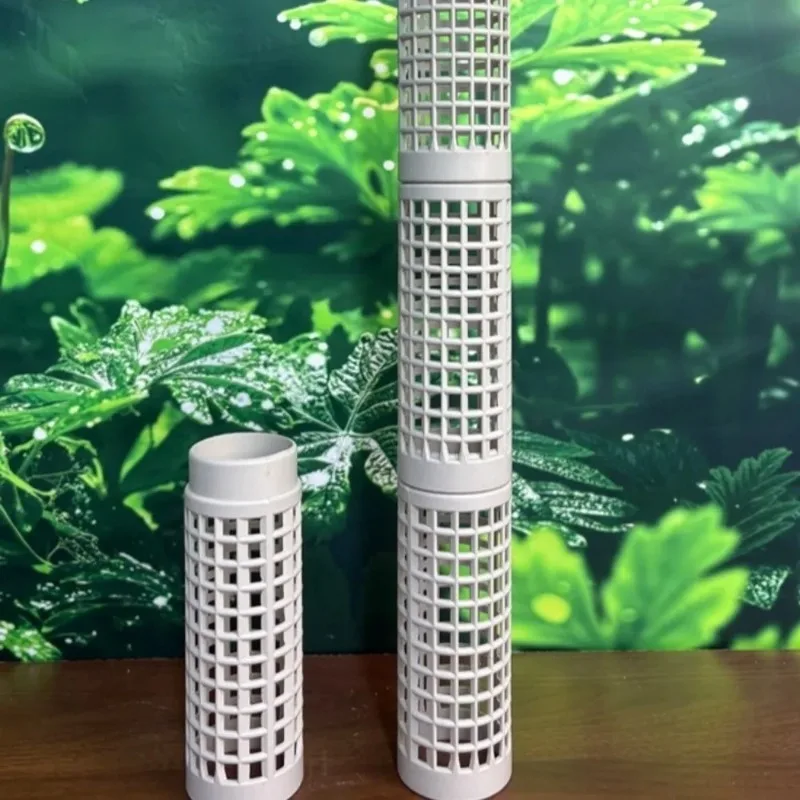 6PCS Easy Assembly Plastic Moss Pole Interlocking Fixed Bracket Plants Growth Stand Sturdy Moss Stick Greenhouse