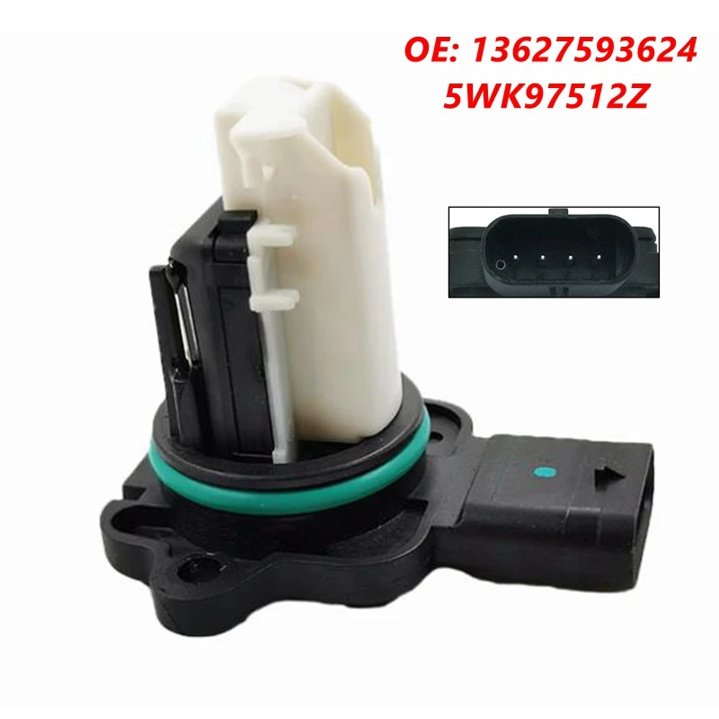 

5WK97512Z Mass Air Flow Meter MAF Sensor For BMW 135i 335i 535i 640i 740i X1 X3 X5 X6 13627593624