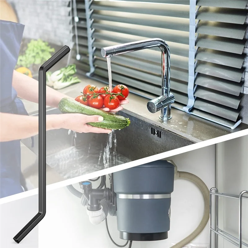 

AS94-Garbage Disposal Wrench, 2-Pack Garbage Disposal Hex Wrench Tool Compatible For Insinkerator Garbage Disposal Easy To Use B