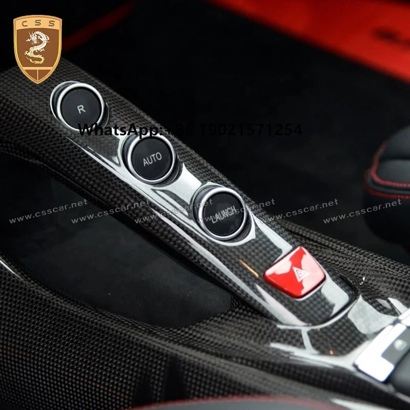 

Carbon Fiber Center Console Interiors for Ferrari 488 GTB / Spider
