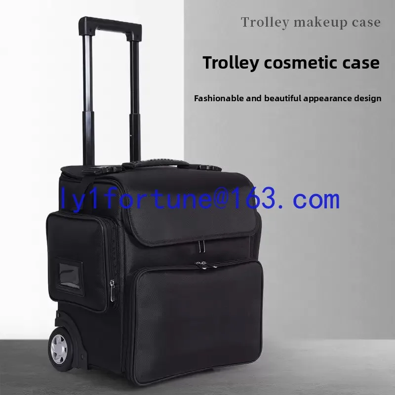 makeup trolley case large roller Oxford cloth waterproof and wear-resistant storage box large capacity