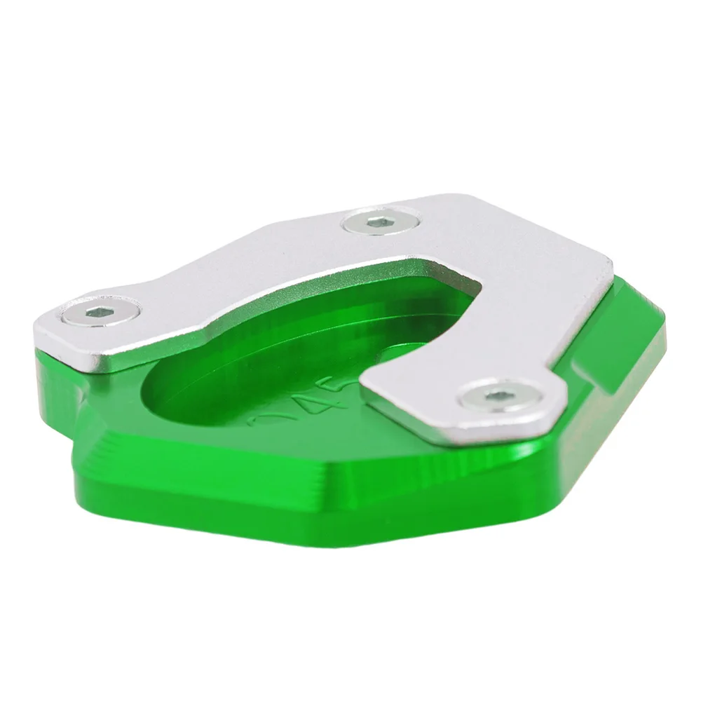 

Алюминиевая боковая подставка, расширяющая пластина, подставка для мотоцикла, увеличитель, подходит для Kawasaki Z650/Z900 2017-2020