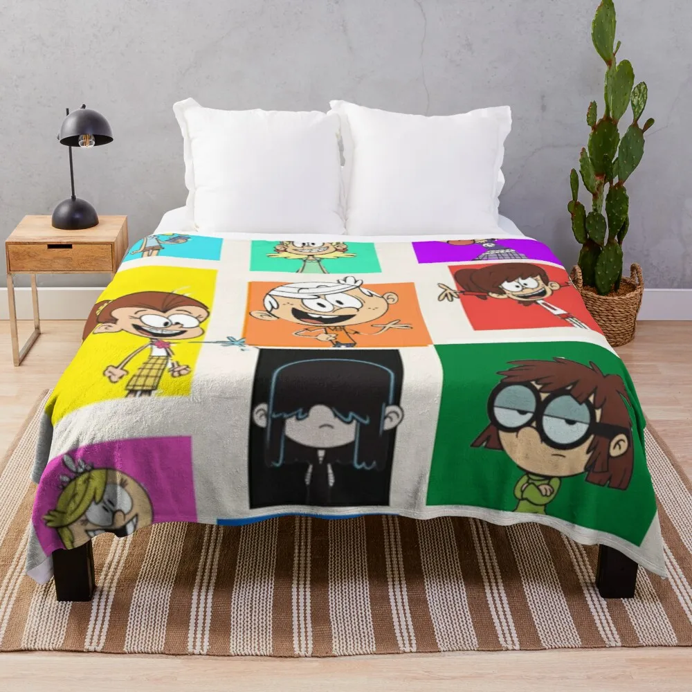 

Loud House Throw Blanket Hair blanket