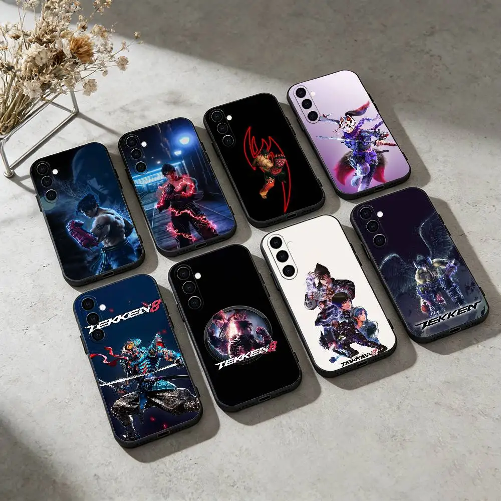 Tekken 8  F-Fighting Game  Phone Case For Samsung GalaxyA13,21s,22,31,32,52,53,71,72,73,Soft Black Cover