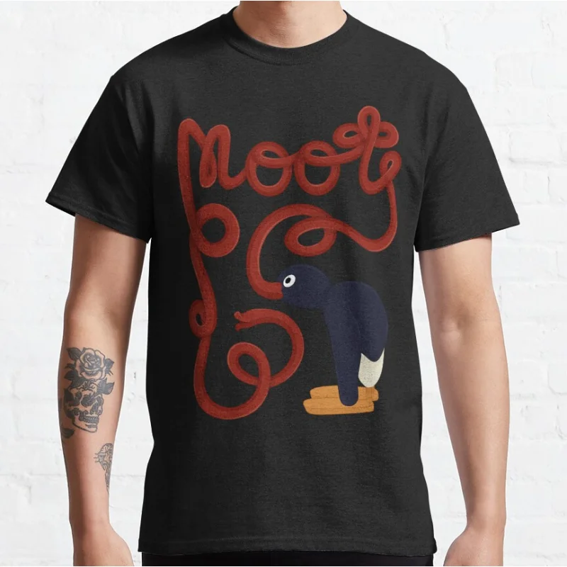 

0203 designed Noot Noot Pingu - Funny Animals meme gift T shirt for men Large size Tops S-6XL 100% cotton printed Clothes
