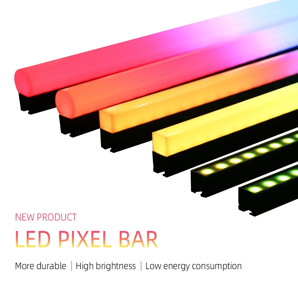 المرحلة الحدث الإضاءة بار SPI 10 بكسل / م DJ سقف نادي LED Rgb RGBW 5050 بكسل ضوء بار 1 متر