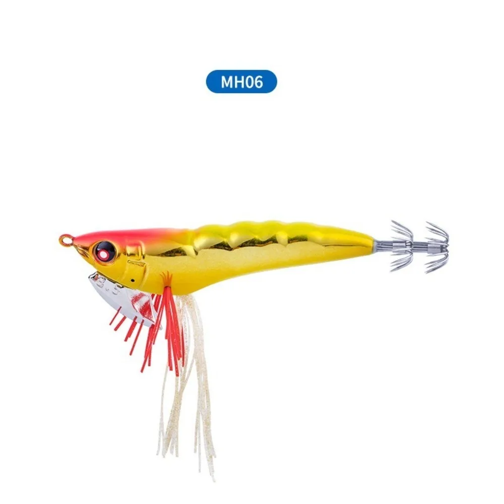 

Bait 3.5# Egi Squid Bait UV Slow Sinking Artificial Jigging Lures Luminous 18g Cuttlefish Bait Sea Fishing