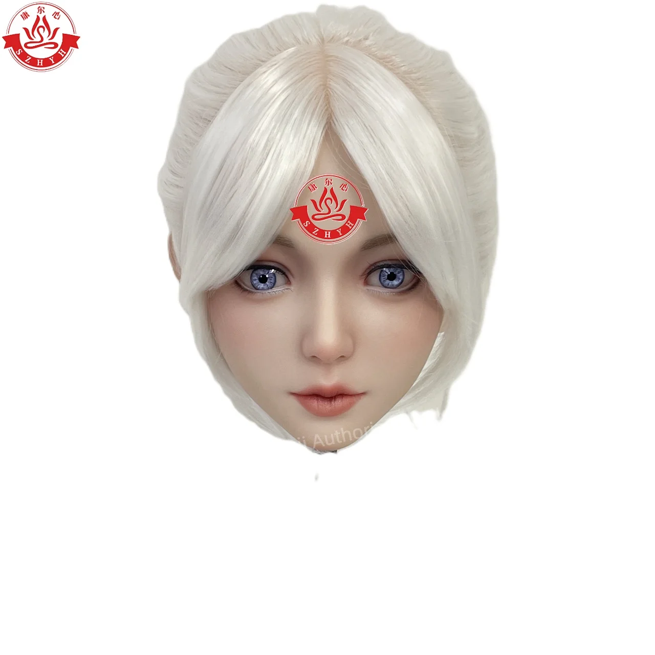 

Силиконовая голова Wonanii Food Grade HYH-SHB-TS-0038, с интерфейсом M16, открытыми губами, зубами и языком, для тренировки макияжа и дизайна причесок