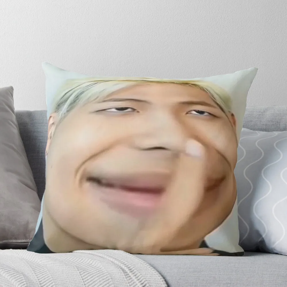 

Namjoon Meme Throw Pillow pillow cover christmas Decorative Cushions Cushion Cover
