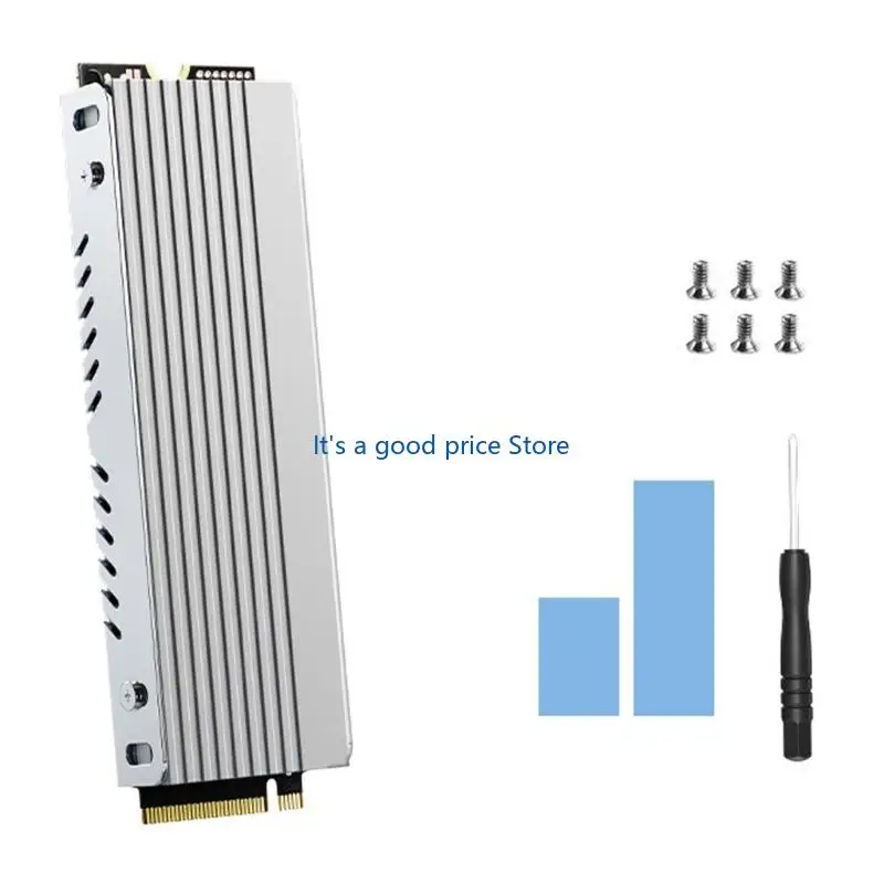  Aluminum Alloys M.2 2280 SSDs Heatsink With Advanced Heat Dissipation Technology