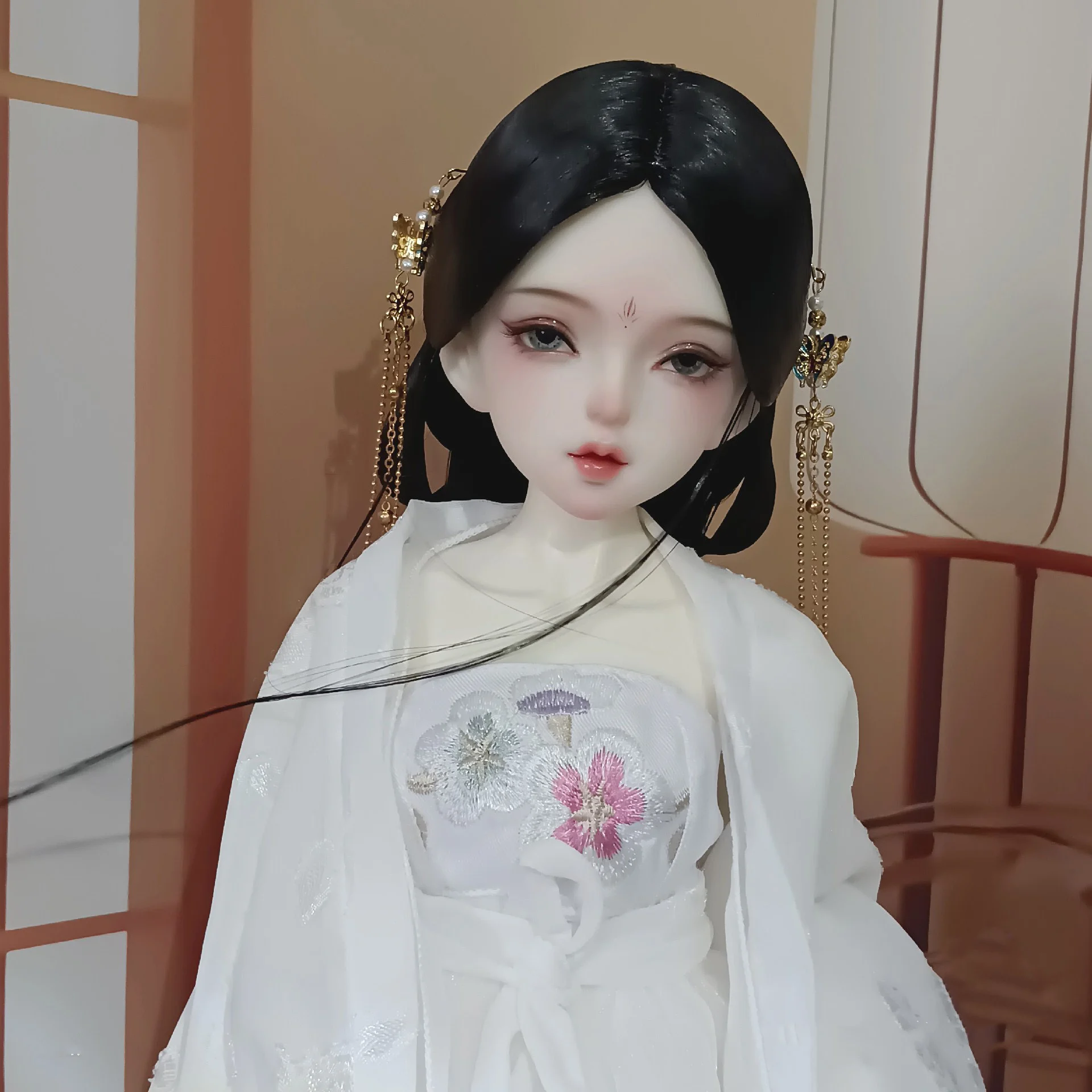 1/6 1/4 1/3 Ancient Costume BJD Wig Hanfu Fairy Long Hair Retro Wigs For BJD/SD YOSD MSD SD13 Girl SSDF Doll Accessories C2510