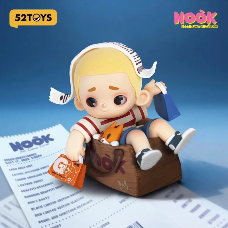 新しい 52toys ヌックぬいぐるみ Ootd シリーズ手作りトレンディなおもちゃ人形アクセサリークリスマス誕生日ギフトデスクトップケース装飾おもちゃ