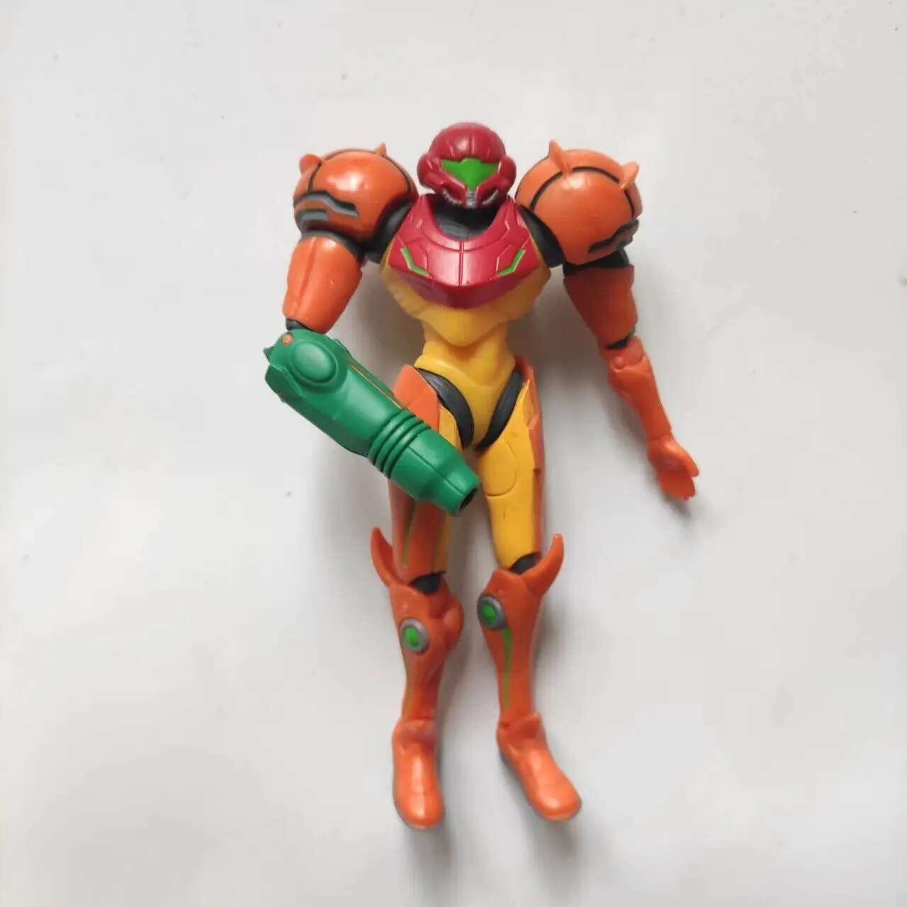 Metroid Samus Gold Metroid Phazon Suit Samus Toy Game Kids Doll Action Figure Gift TV Movie Model Present Loose No Box