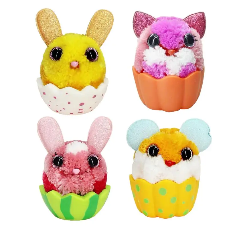 

Plush Animal Craft Making Stuffed Plush Doll Animal Interactive Kids Crafts For Easter Christmas Children's Day Birthday