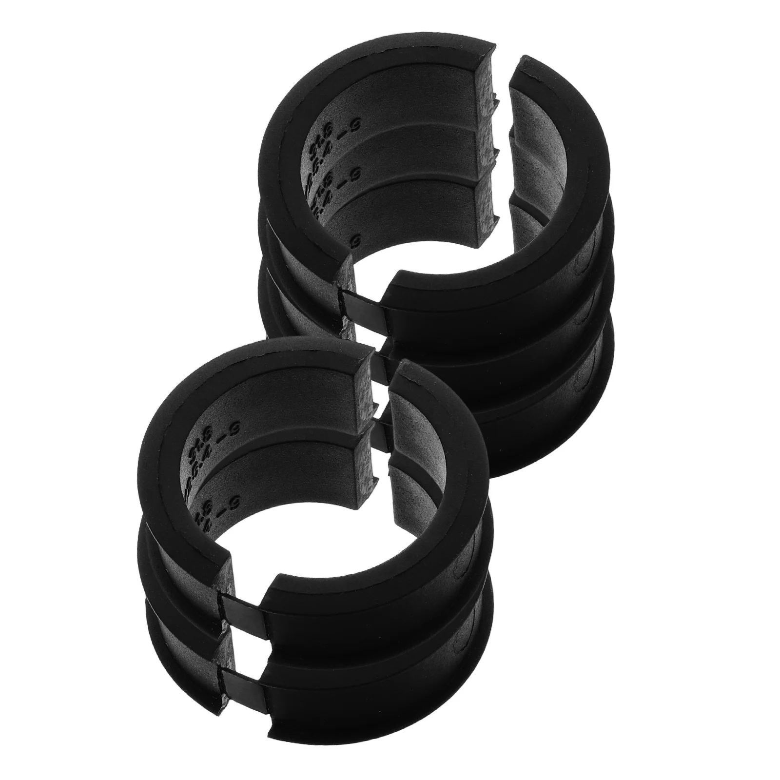 

5pcs Bike Handlebar Extender Gasket Adapter Shim Spacer Silicone Foldable For Mountain Road Bikes Cycling Durability