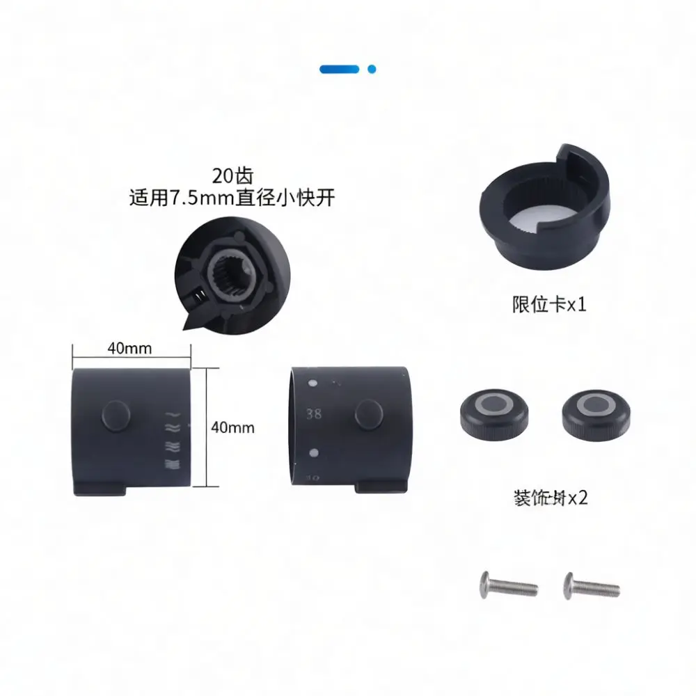 Durable Faucet Handle Replacement Electroplated Knob Universal Water Tap Controller Plumbing Repair Bathroom Accessory