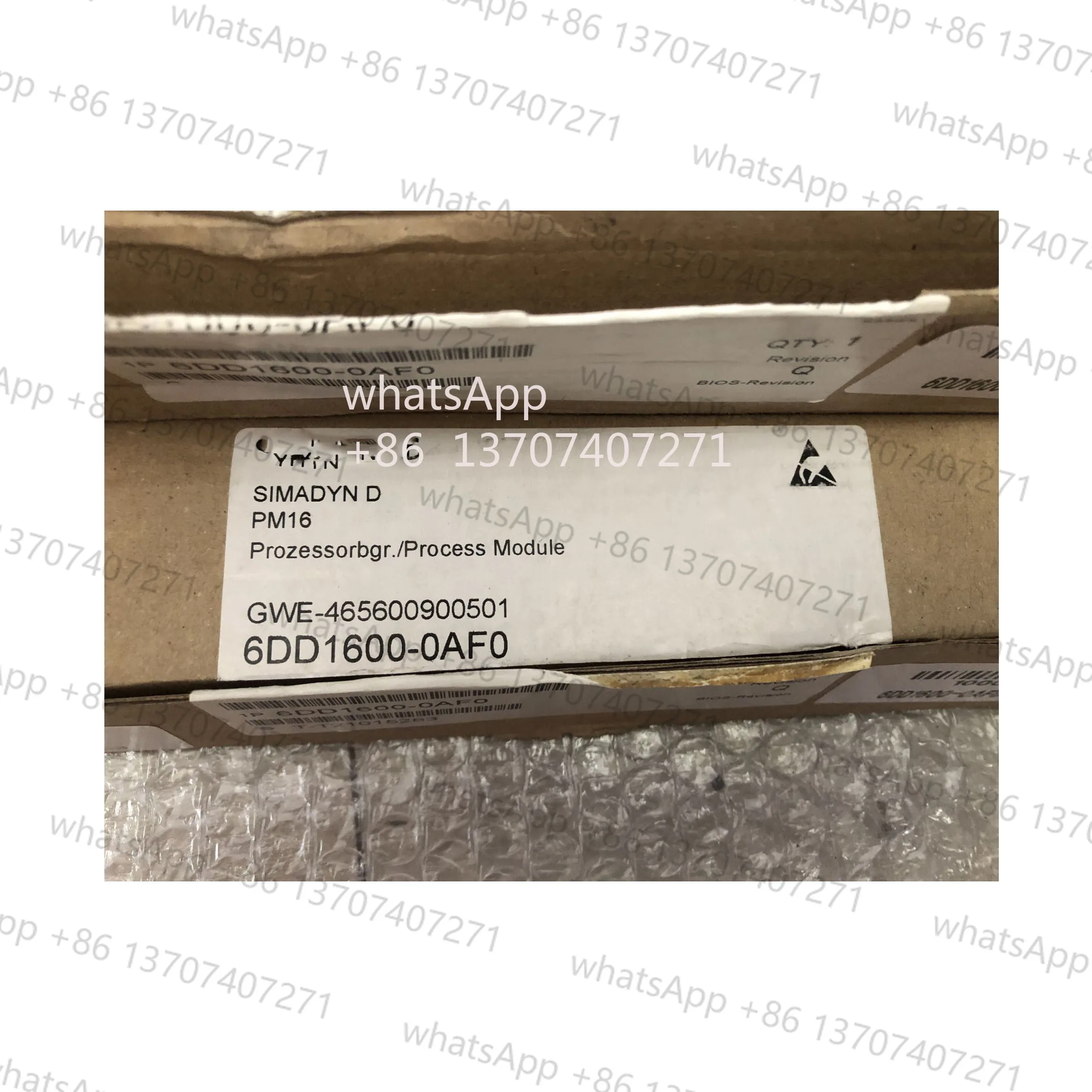 

Second-hand 6DD 6DD1600-0AF0 Cards