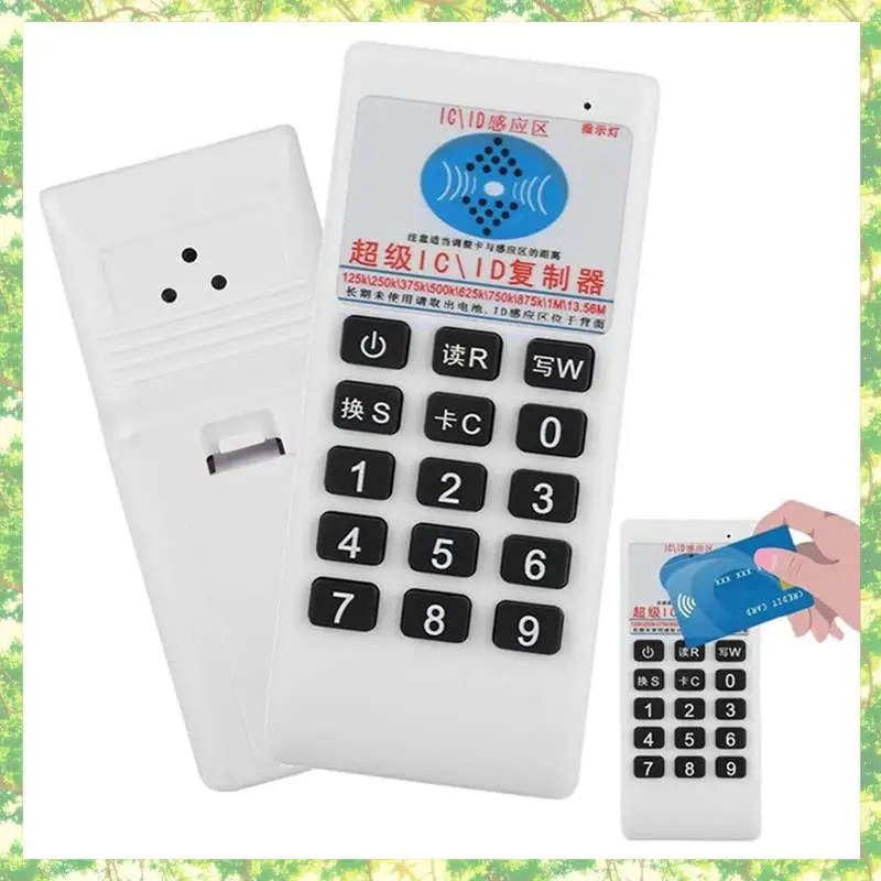 Smart-RFID IC Card Reader & Writer +5XUID Card 125Khz-13.56MHZ Duplicator RFID Smart Card Reader IC ID Duplicator