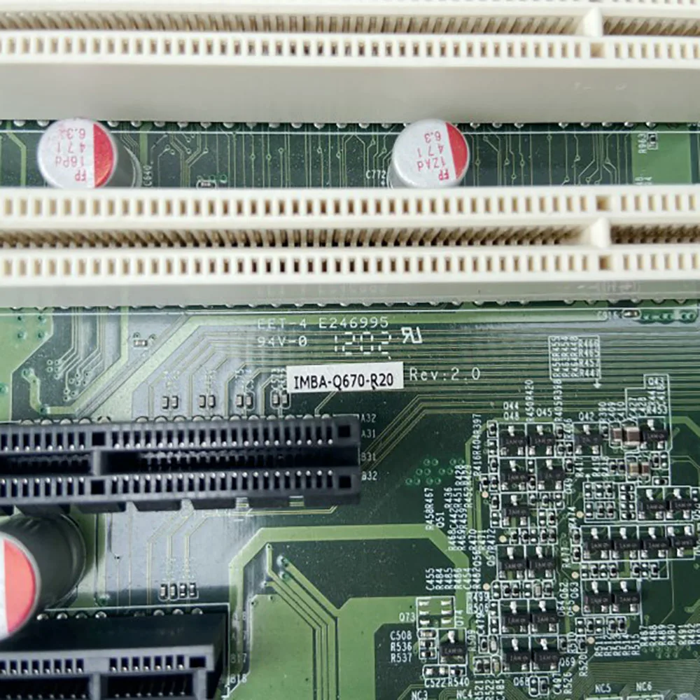 For IEI industrial control motherboard IMBA-Q670-R20 Rev: 2.0 Q67 chip dual network port 4 PCI