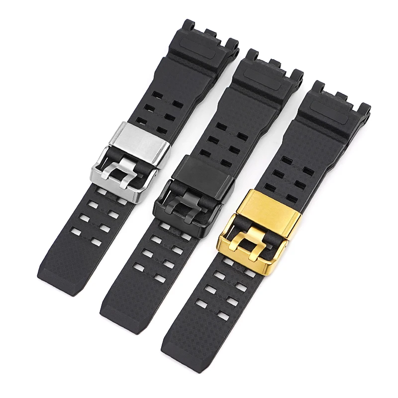 For Casio g-shock GWG-2000 GWG2040 Replace Band Stainless Steel Buckle Accessoreis Band Belt Silicone Rubber Watchband Straps