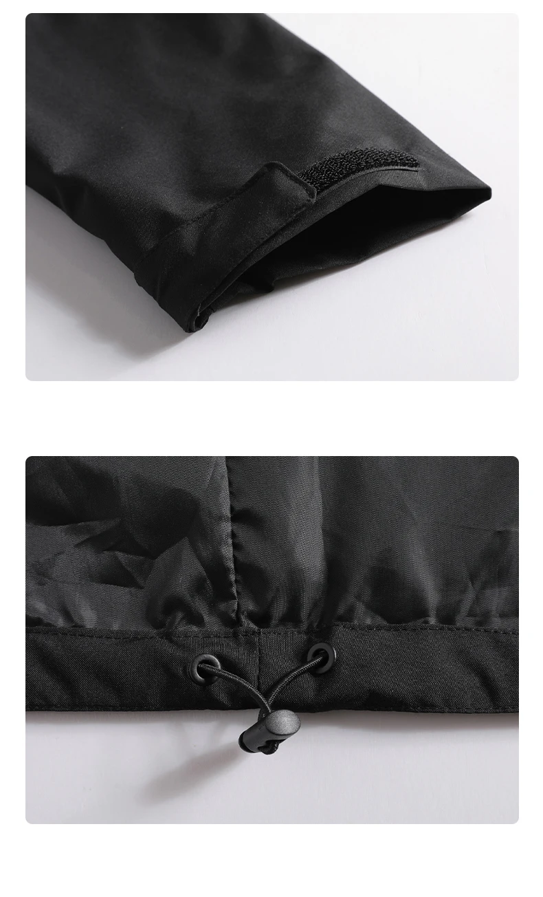 CHRLCK Wasserdichte Wanderjacken für Herren, Frühling/Herbst, winddichte Camping-Windjacke, Damen-Angel-, Trekking- und Laufjacke, Unisex – Detail 20