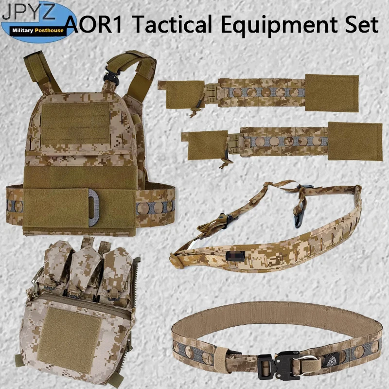 AOR1 Tactical Equipment Set FCPC V5 Vest + Kit + Belt