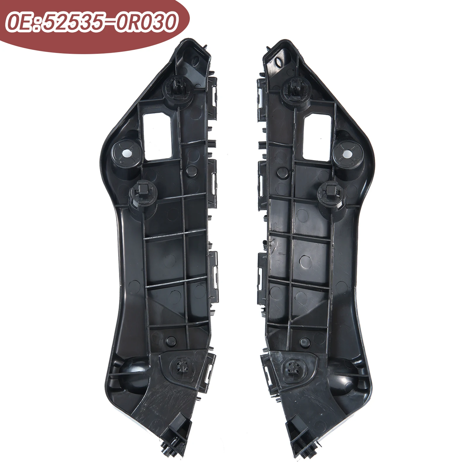 For Toyota RAV4 2013 2014 2016 2018 Car Front Bumper Retainer Brackets Spacer Left Right Pair Side Beam Mount Support 525350R080