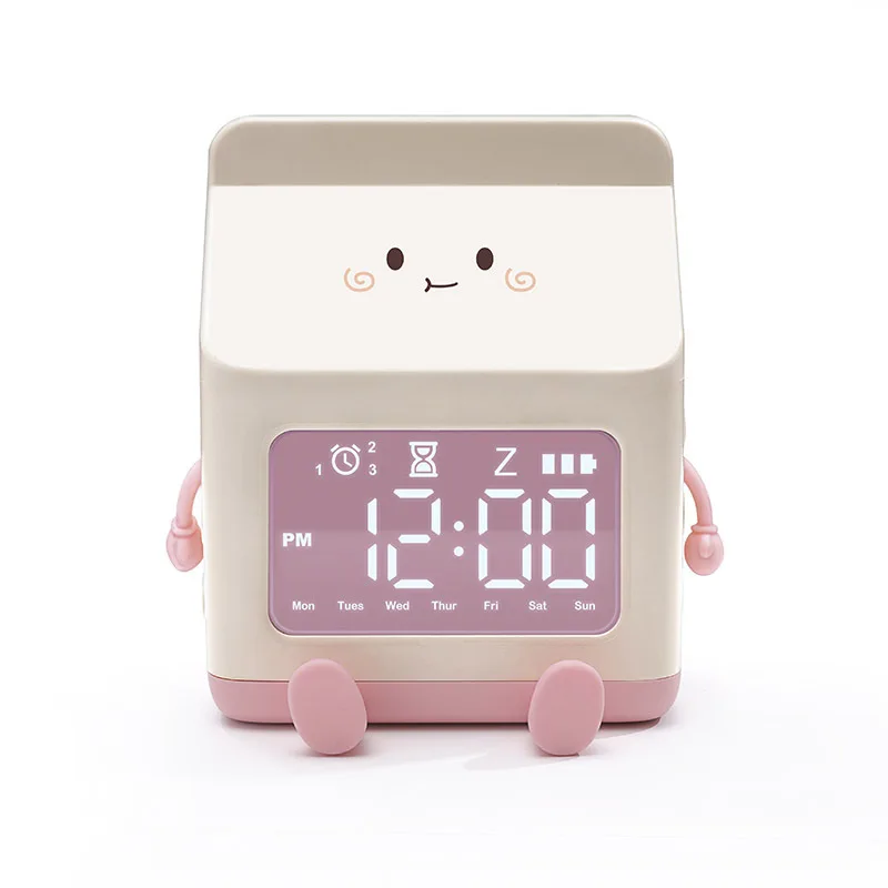 

Smart Control Light Emitting Diode Kids Alarm Clock Universal Desktop Boys and Girls Sleep