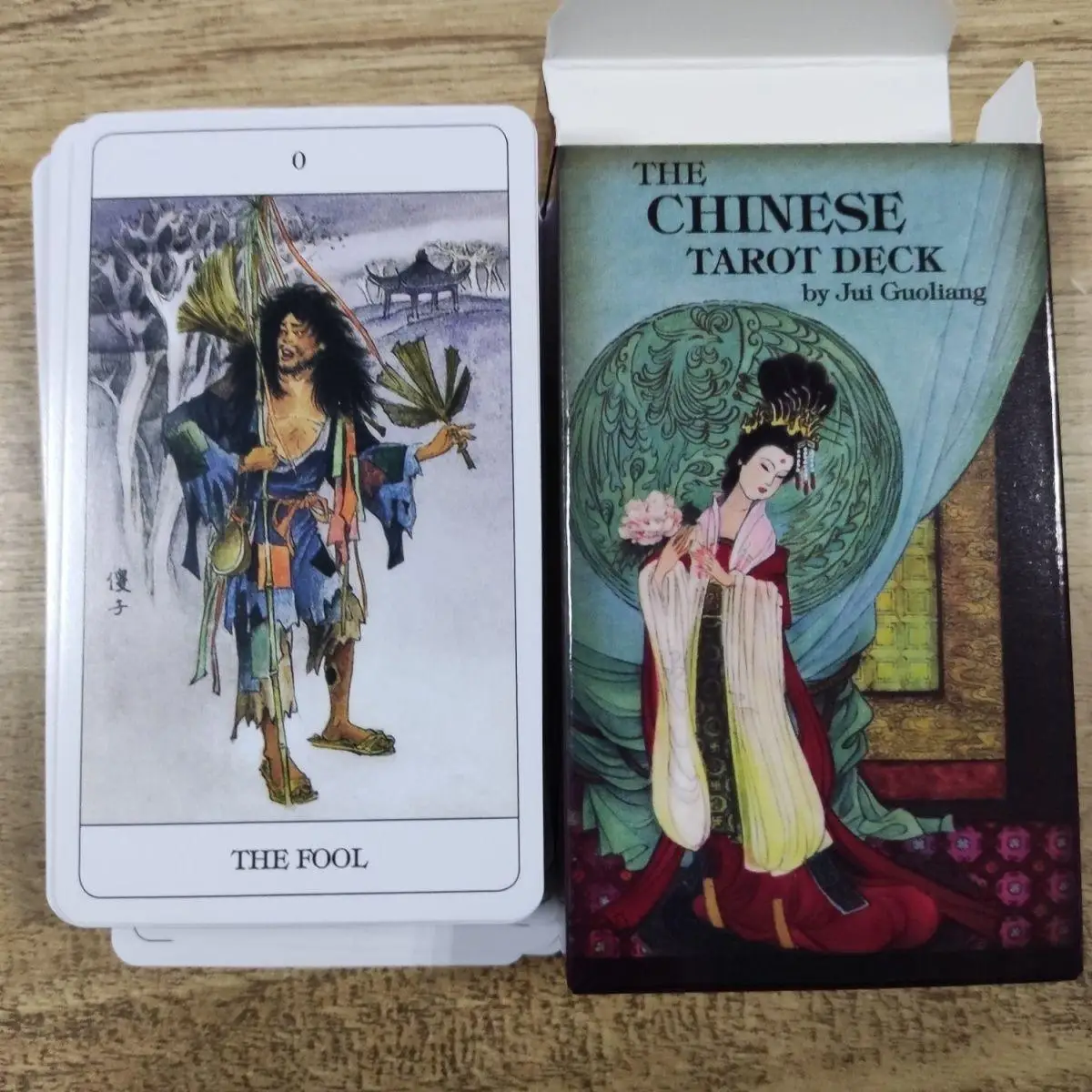 Chińskie gry karciane Tarot 10,3 * 6 cm