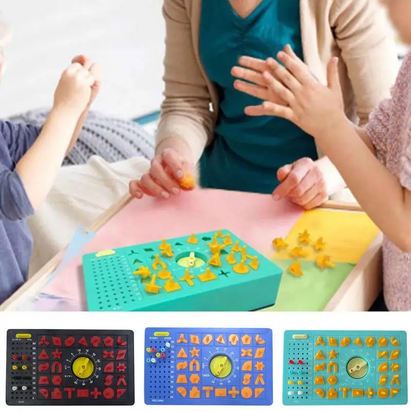 Perfection Game For Adults Popping Time Game Two Players Gamese Popping Board Game With Timer For 3-5 Years Old Kids