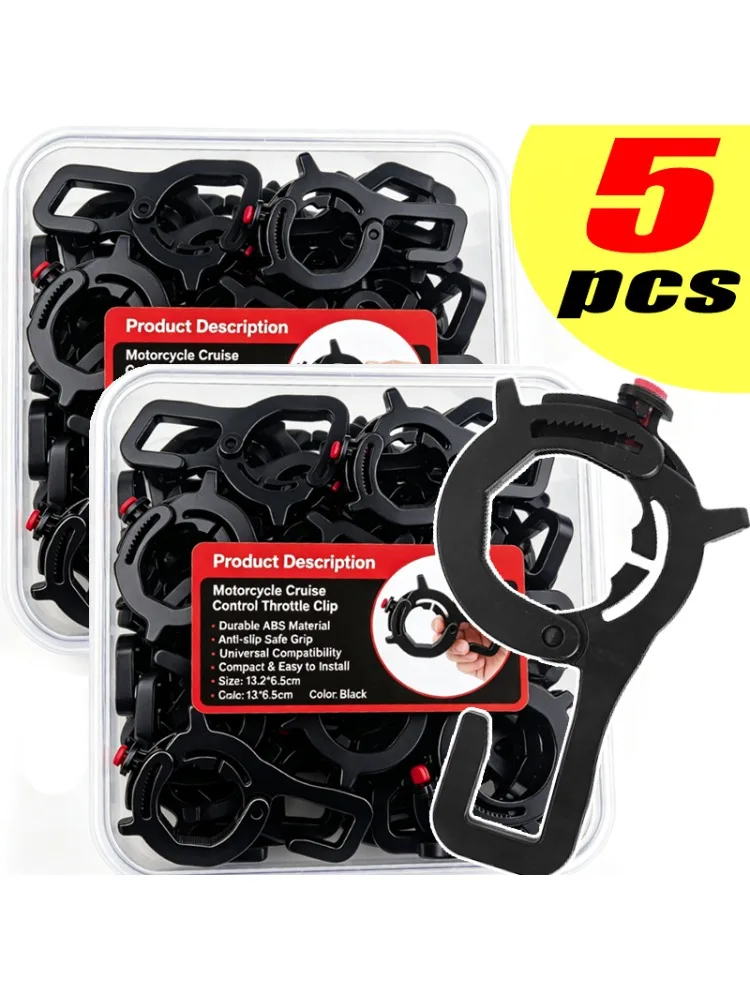 AliExpress NONE Universal Long Ride Throttle Stabilizer Cruise Control Lock for Motorcycle E Bike Scooter Cruise Aid Throttle Assist 1/2/5pcs