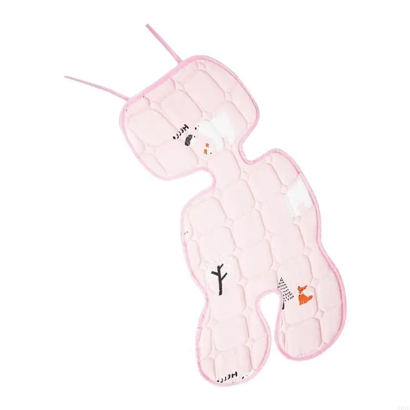 

N84E Ice Silk Cooling Pad Summer Car Seats Cooling Pad Lightweight Stroller Cooling Pad Univeral Cooling for Outdoor Activity