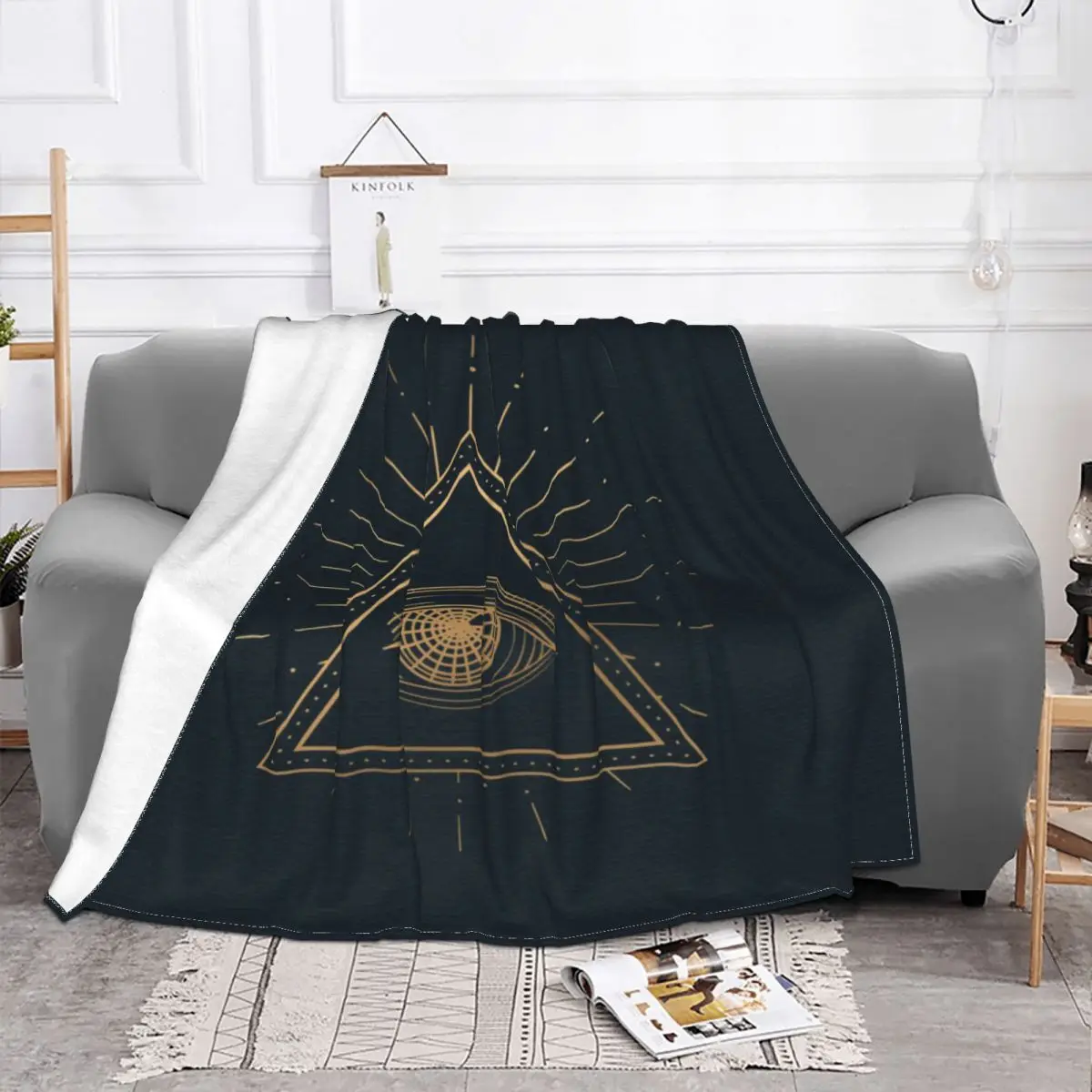 Illuminati Eye 505 Quilt Bed Blankets Blankets And Throws Throw Blanket